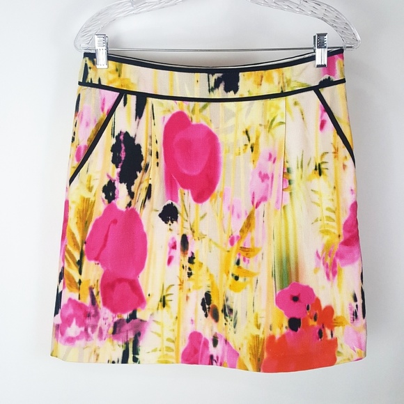 Anthropologie Dresses & Skirts - Anthropologie Tabitha Rain Poppy Floral Skirt 8